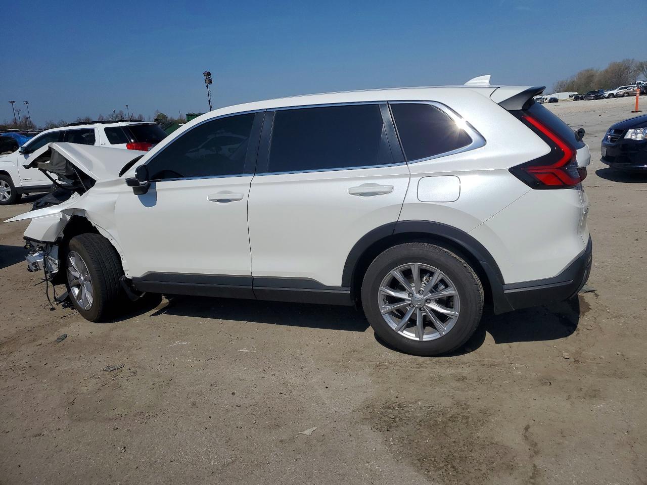 2025 Honda Cr-v Exl White vin: 7FARS4H78SE013419