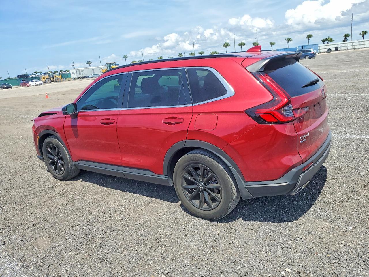 2025 Honda Cr-v Sport Red vin: 7FARS5H52SE023495