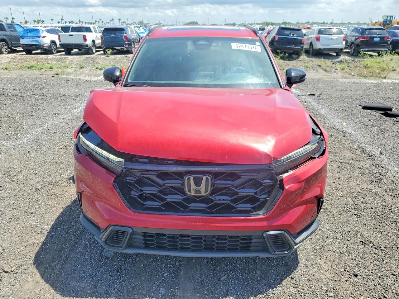 2025 Honda Cr-v Sport Red vin: 7FARS5H52SE023495
