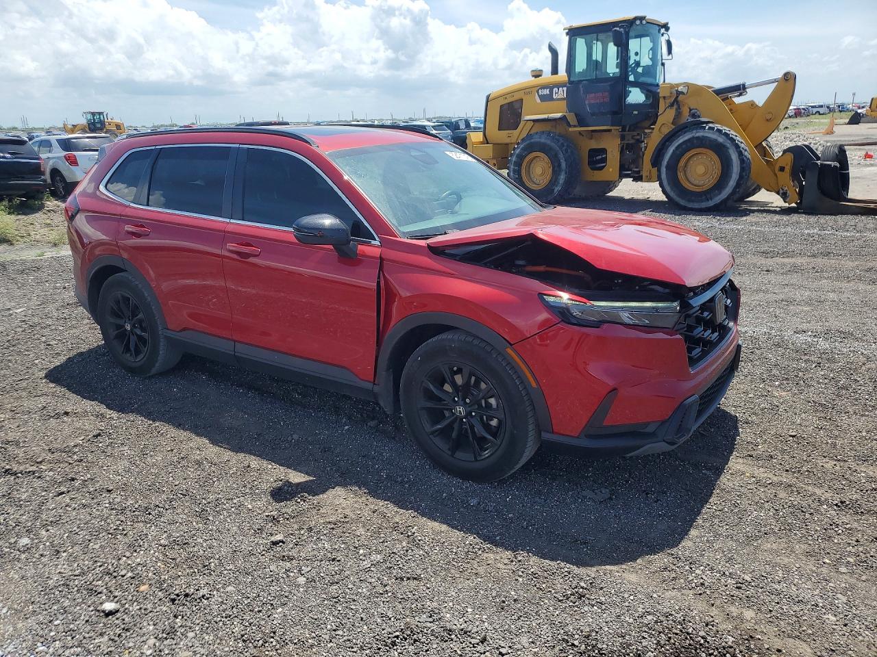 2025 Honda Cr-v Sport Red vin: 7FARS5H52SE023495