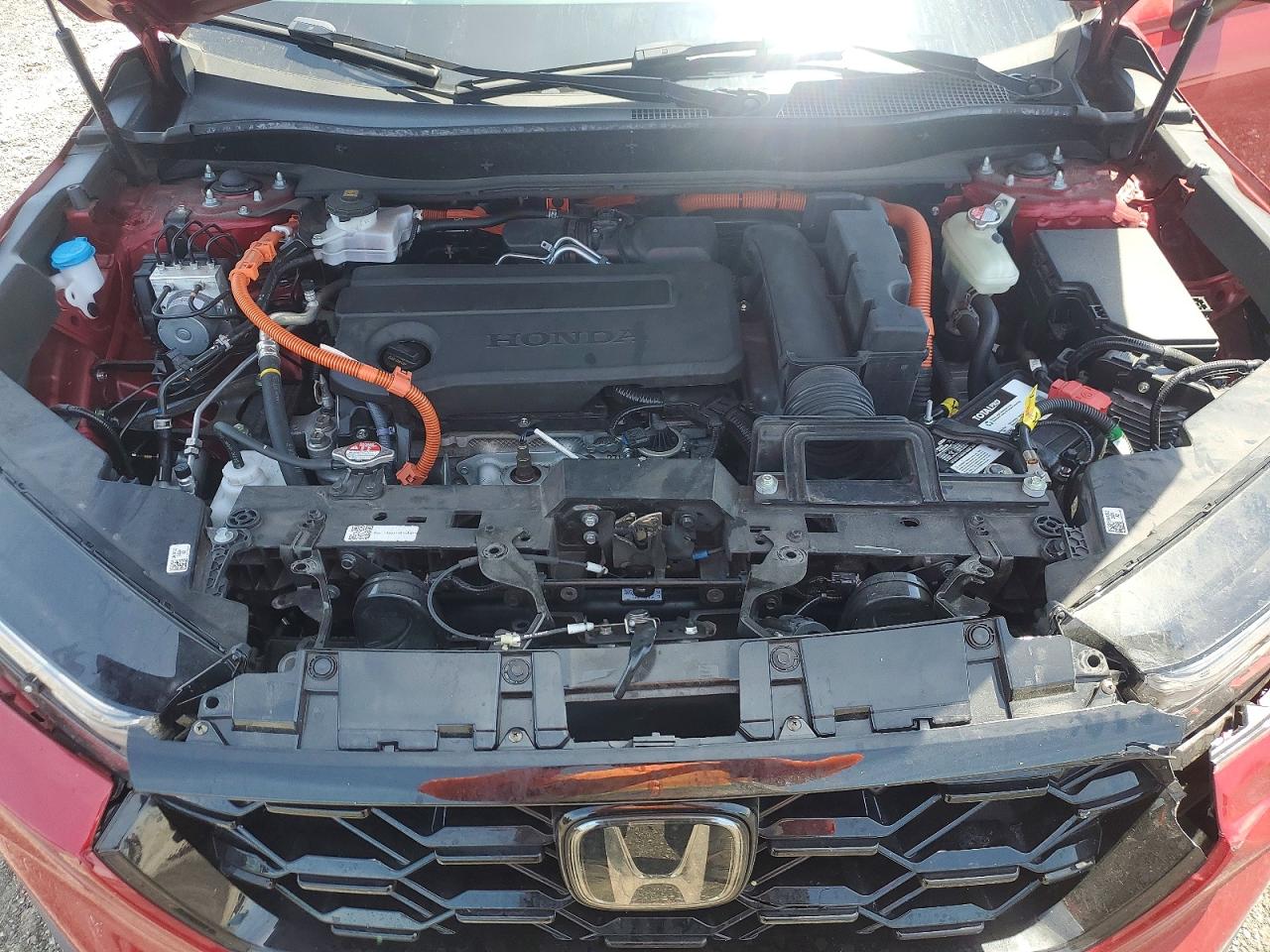 2025 Honda Cr-v Sport Red vin: 7FARS5H52SE023495