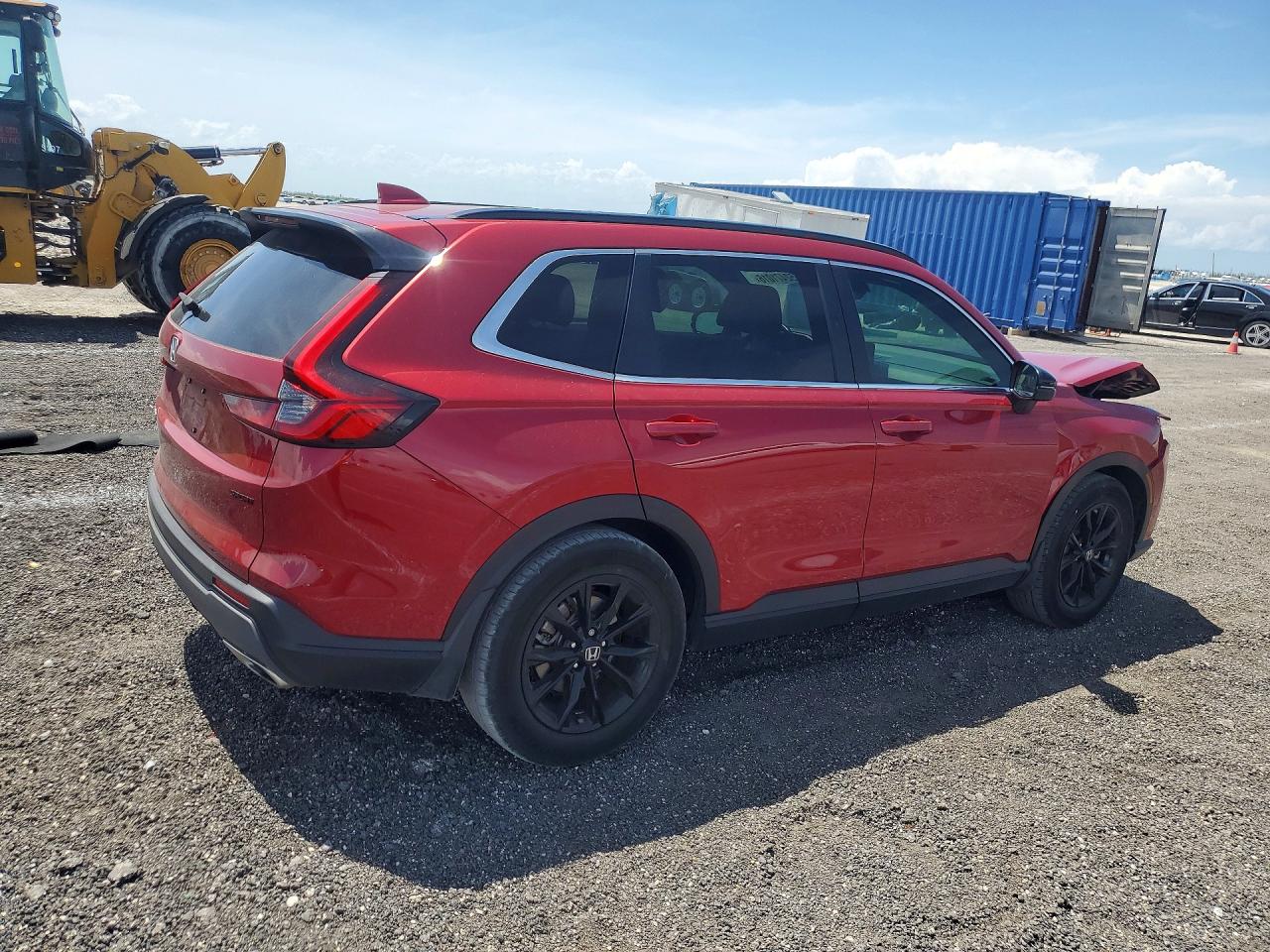 2025 Honda Cr-v Sport Red vin: 7FARS5H52SE023495