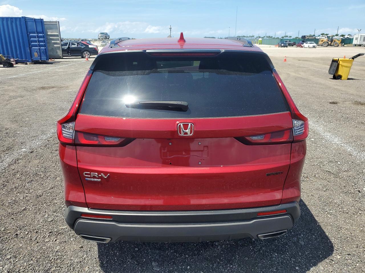 2025 Honda Cr-v Sport Red vin: 7FARS5H52SE023495