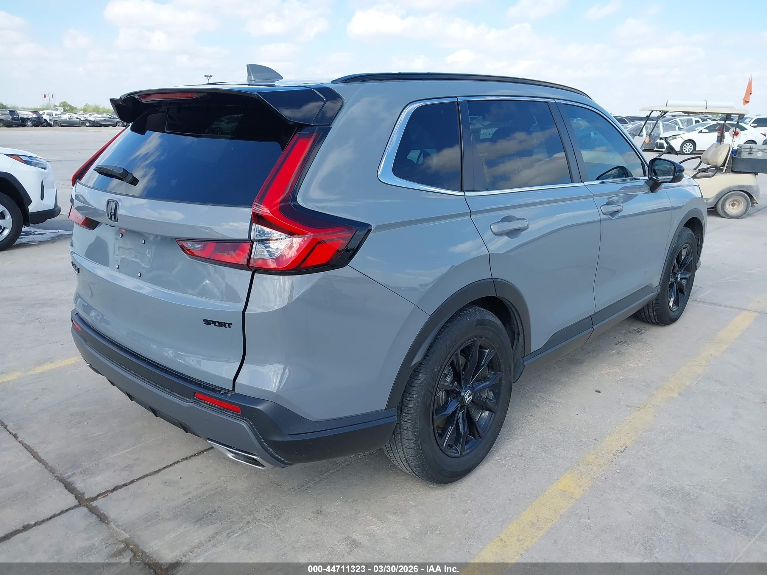 2025 Honda Cr-v Hybrid Sport Gray vin: 7FARS5H55SE008053