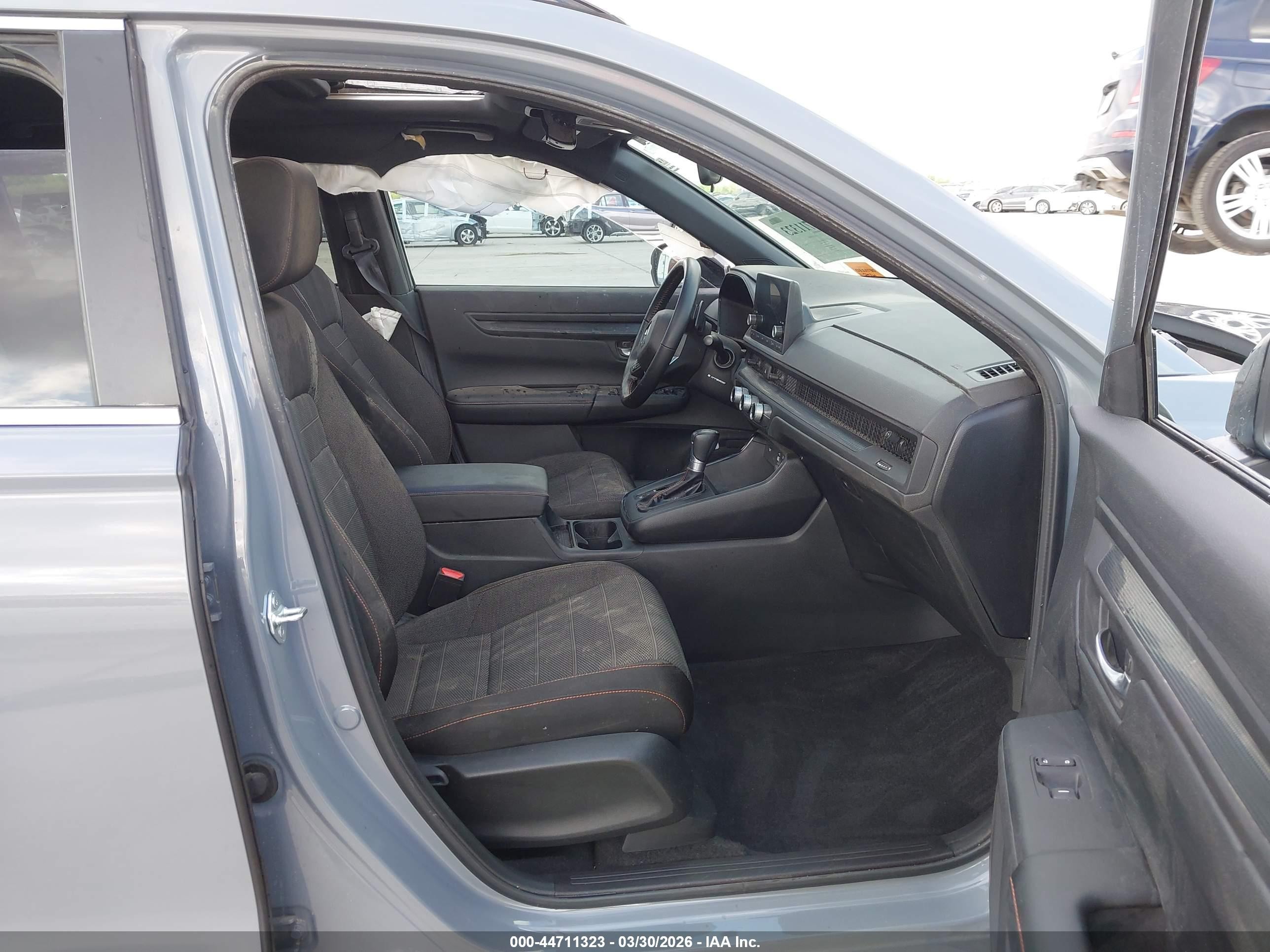2025 Honda Cr-v Hybrid Sport Gray vin: 7FARS5H55SE008053