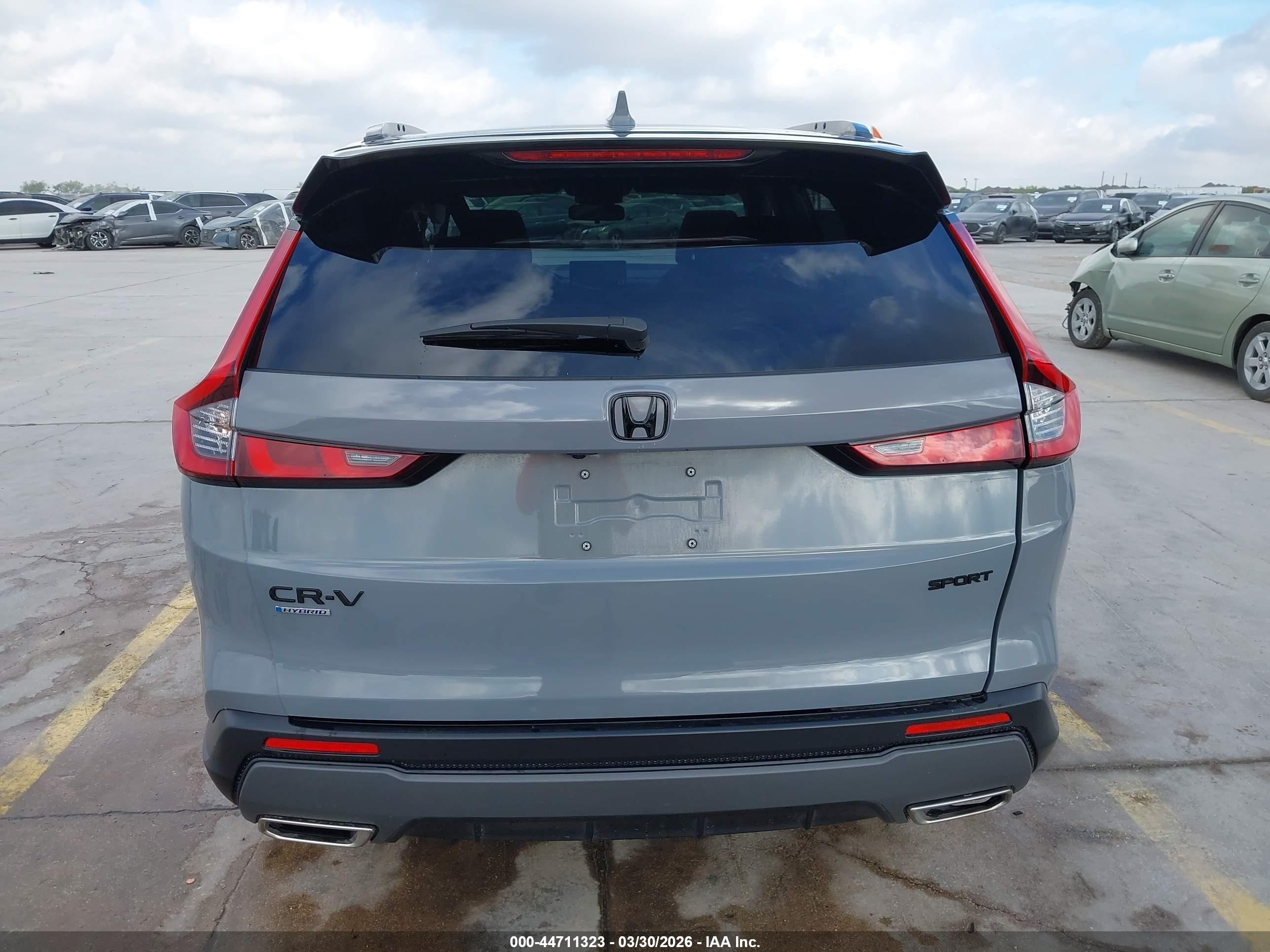 2025 Honda Cr-v Hybrid Sport Gray vin: 7FARS5H55SE008053