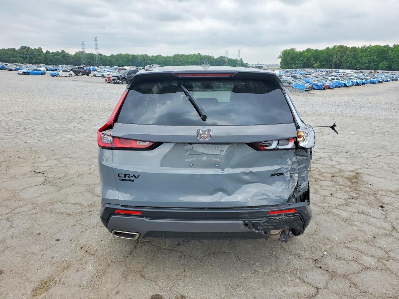 2026 Honda Cr-v Sport Gray vin: 7FARS5H58TE013877