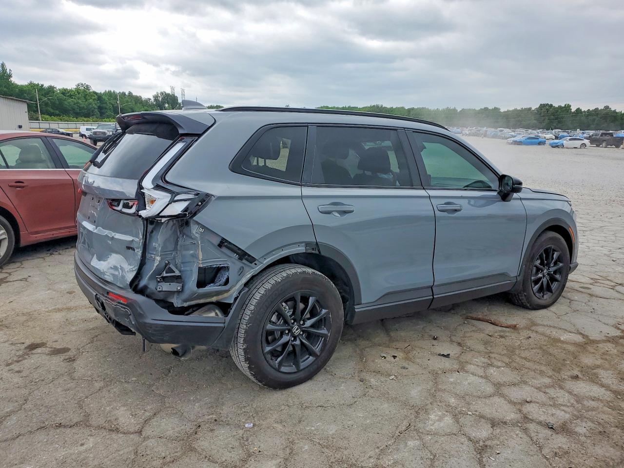 2026 Honda Cr-v Sport Gray vin: 7FARS5H58TE013877
