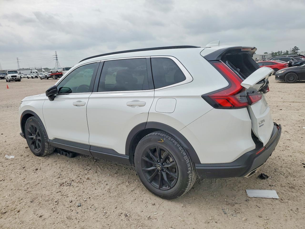 2023 Honda Cr-v Sport White vin: 7FARS5H59PE004465