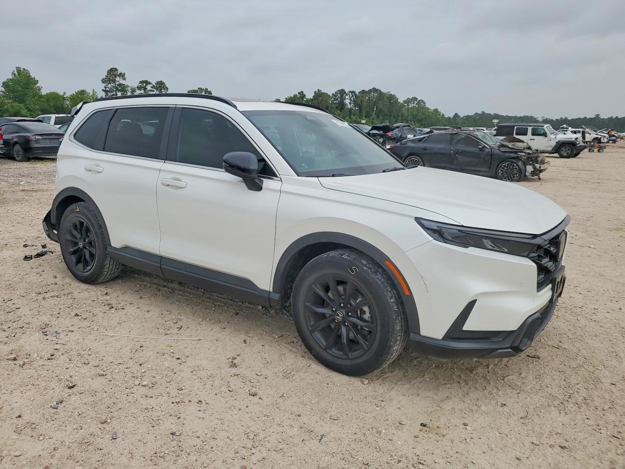 2023 Honda Cr-v Sport White vin: 7FARS5H59PE004465