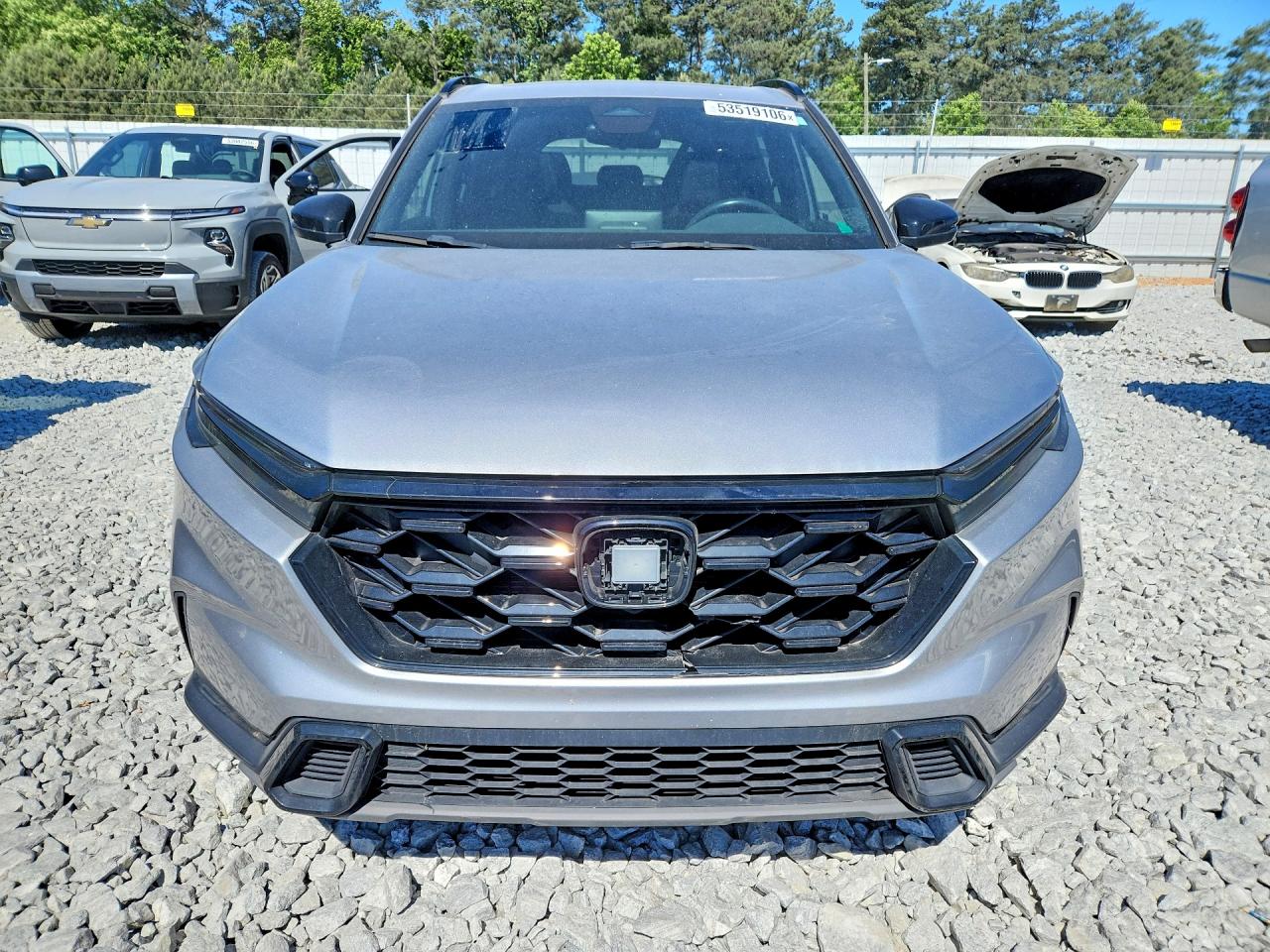 2023 Honda Cr-v Sport Silver vin: 7FARS5H59PE007561