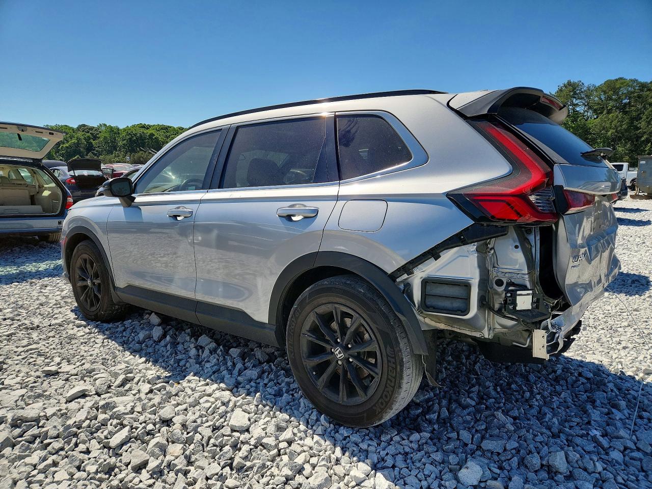2023 Honda Cr-v Sport Silver vin: 7FARS5H59PE007561