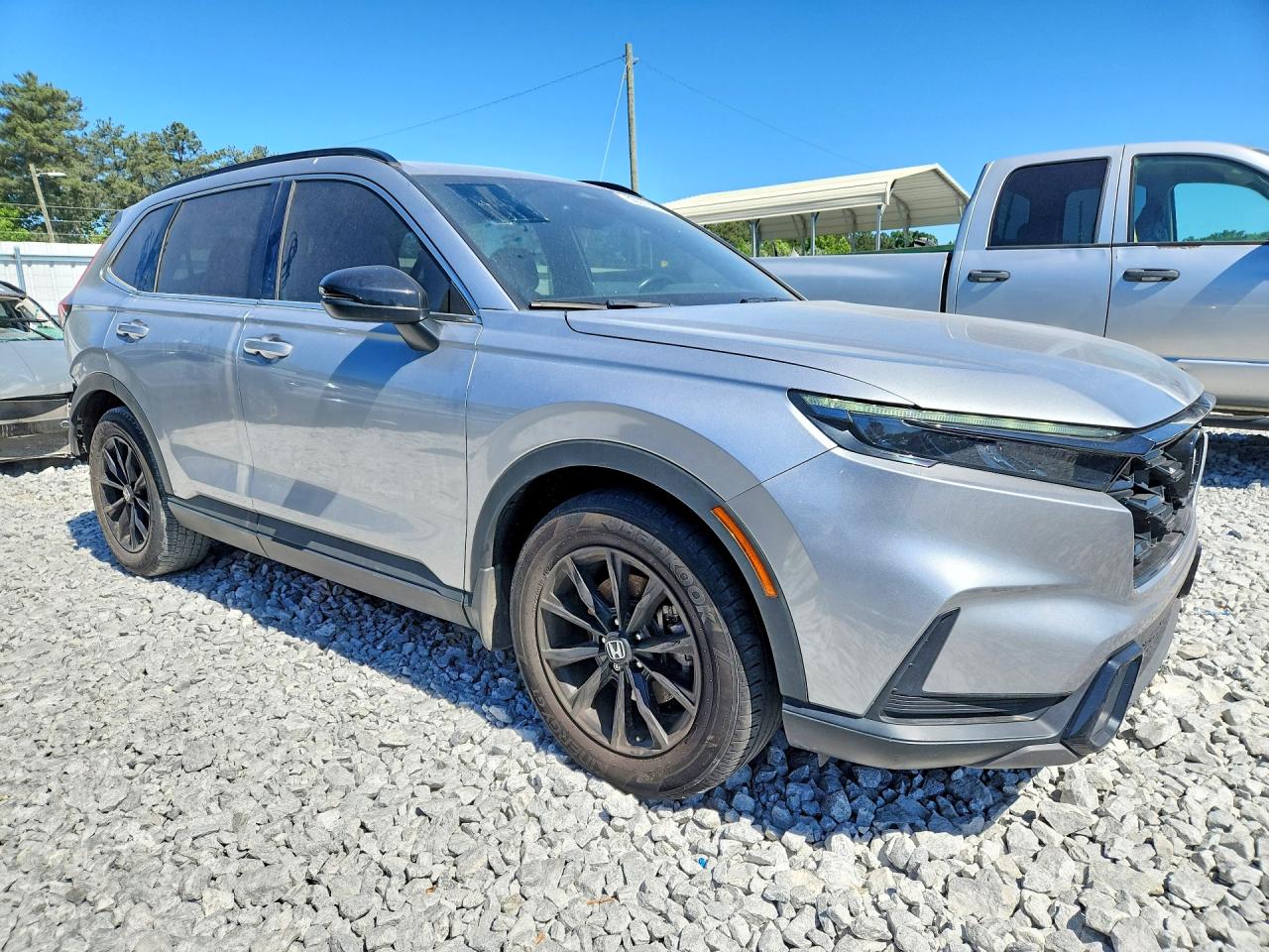 2023 Honda Cr-v Sport Silver vin: 7FARS5H59PE007561