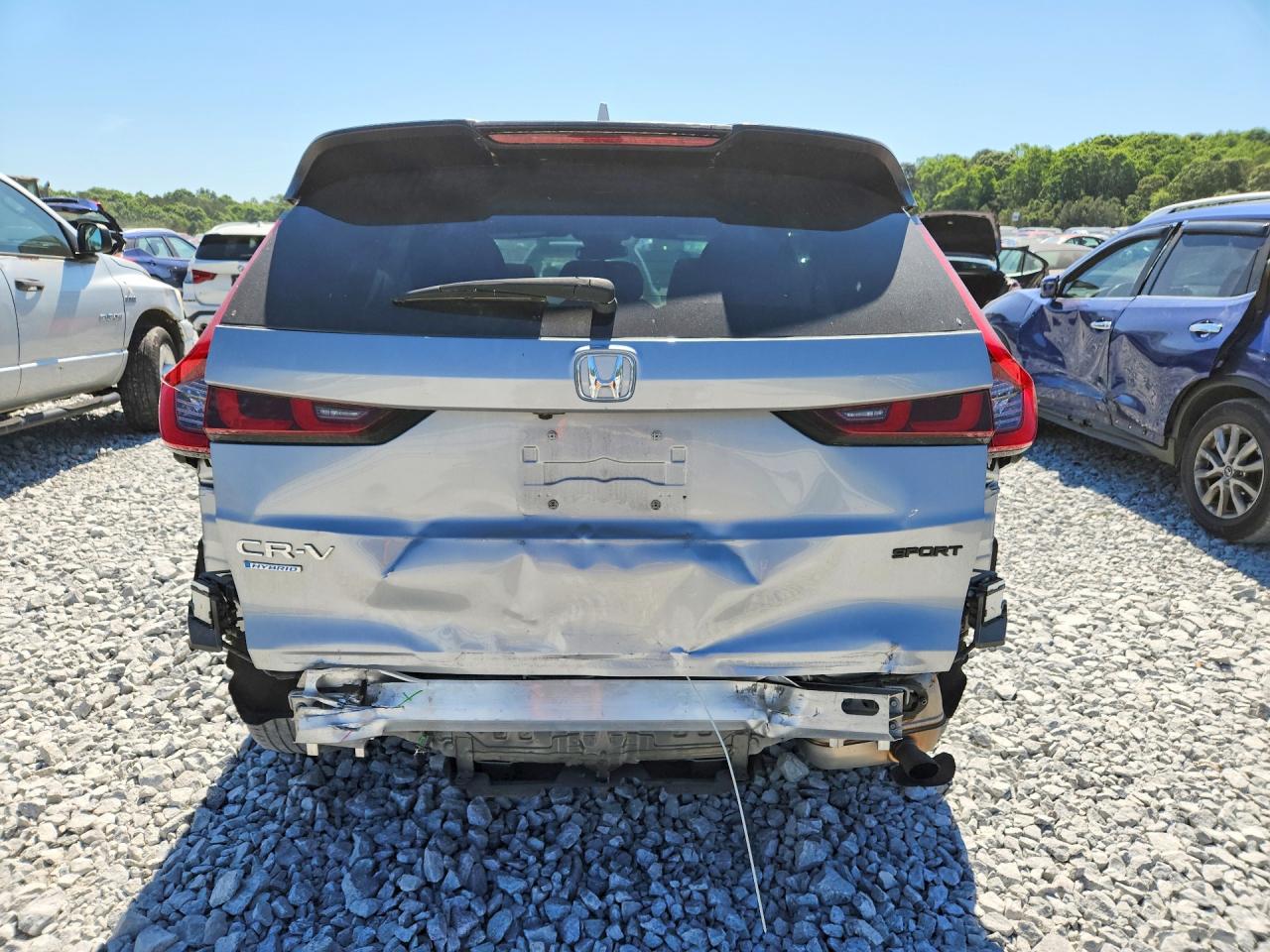 2023 Honda Cr-v Sport Silver vin: 7FARS5H59PE007561