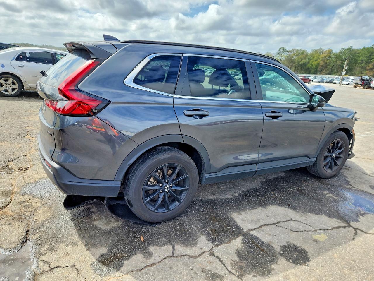 2024 Honda Cr-v Sport Gray vin: 7FARS5H59RE014237