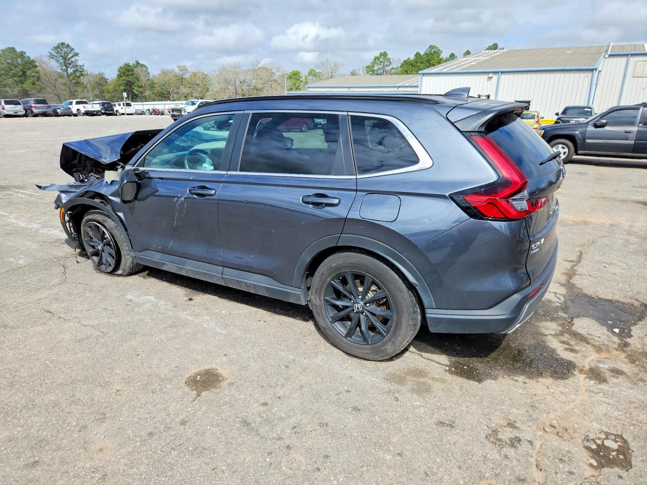2024 Honda Cr-v Sport Gray vin: 7FARS5H59RE014237