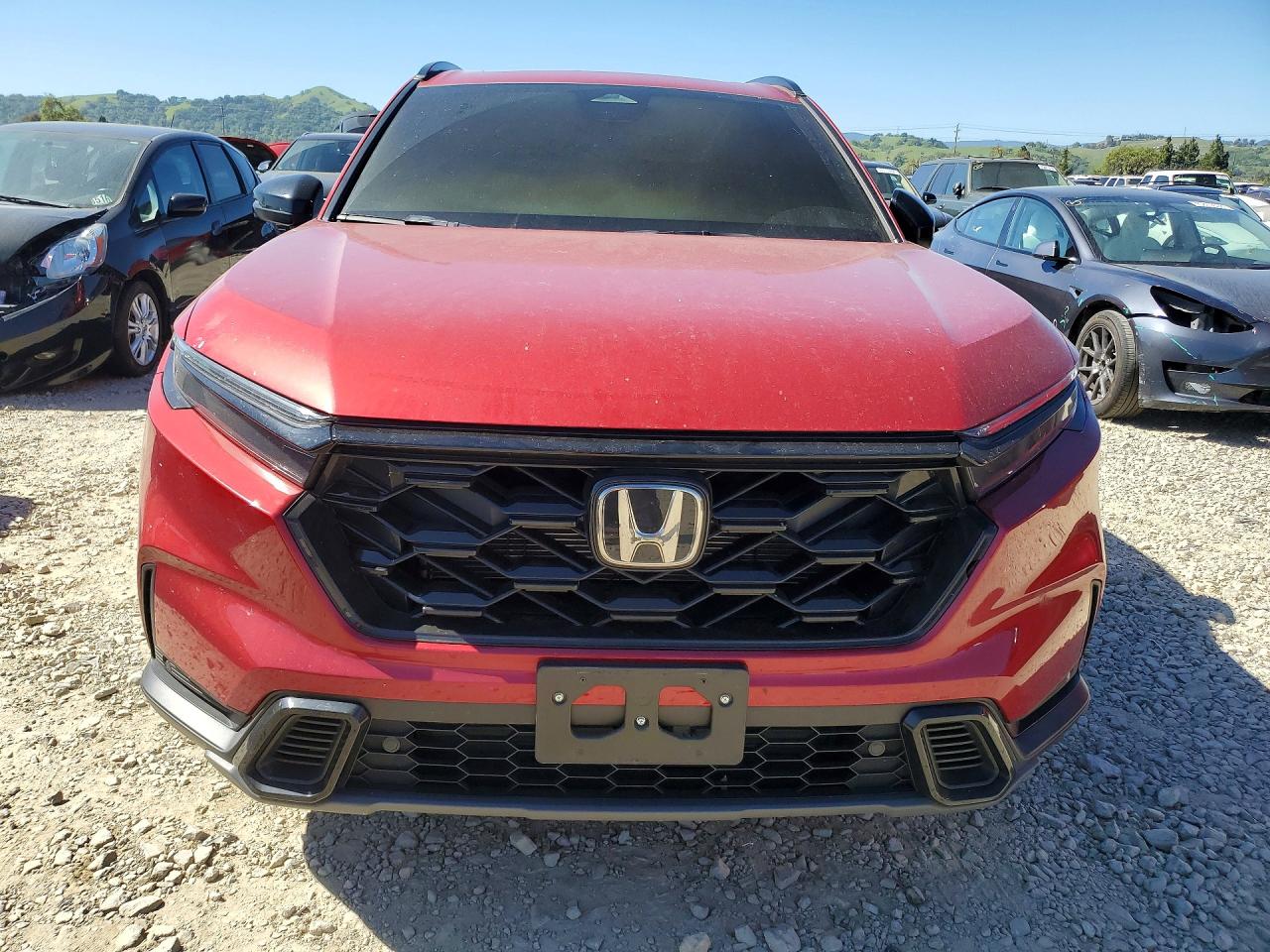 2025 Honda Cr-v Sport-l Burgundy vin: 7FARS5H81SE011848