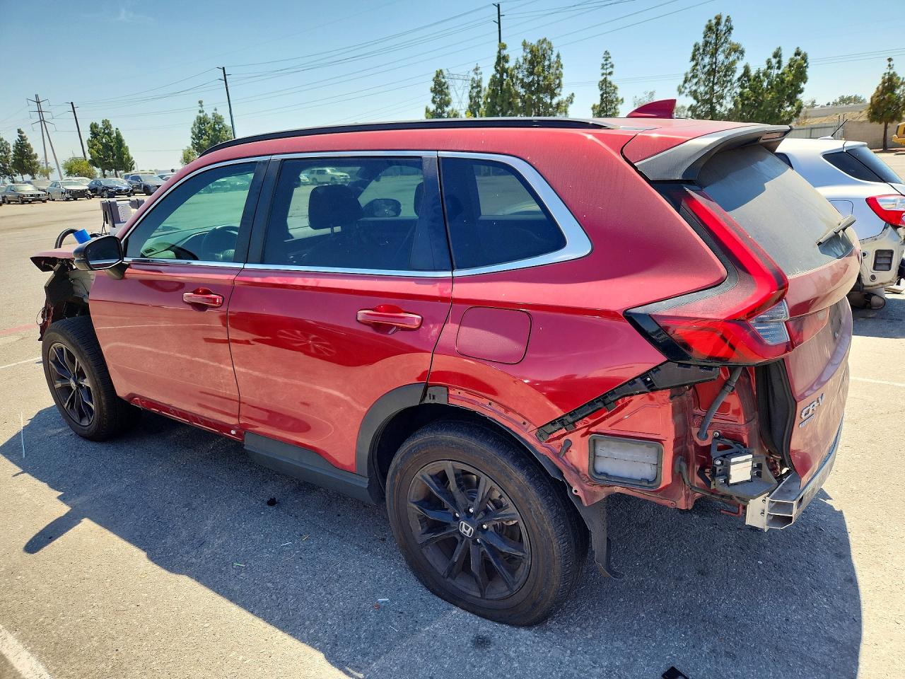 2024 Honda Cr-v Sport-l Red vin: 7FARS5H82RE026000