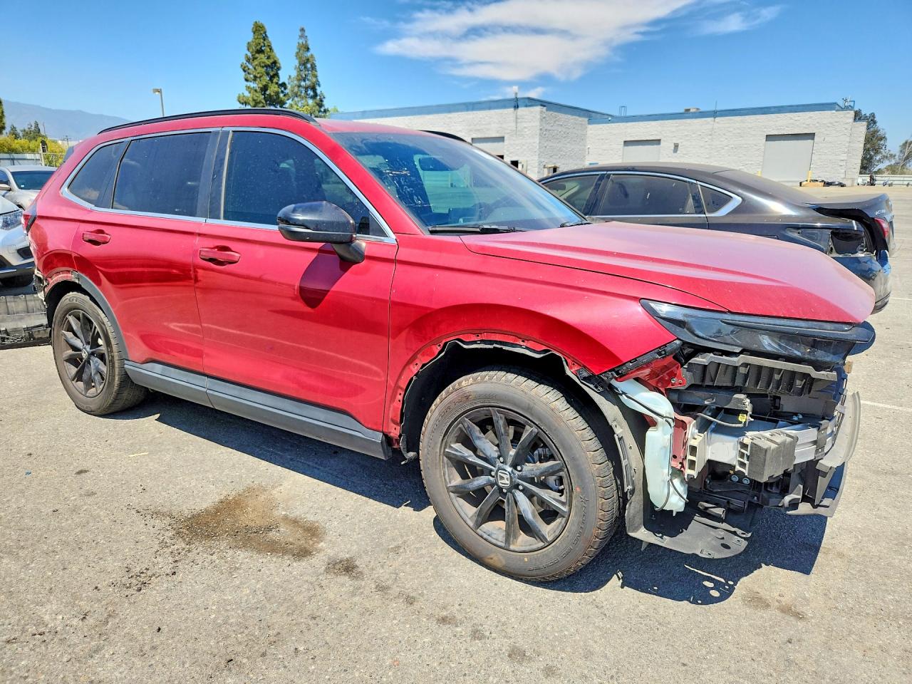 2024 Honda Cr-v Sport-l Red vin: 7FARS5H82RE026000