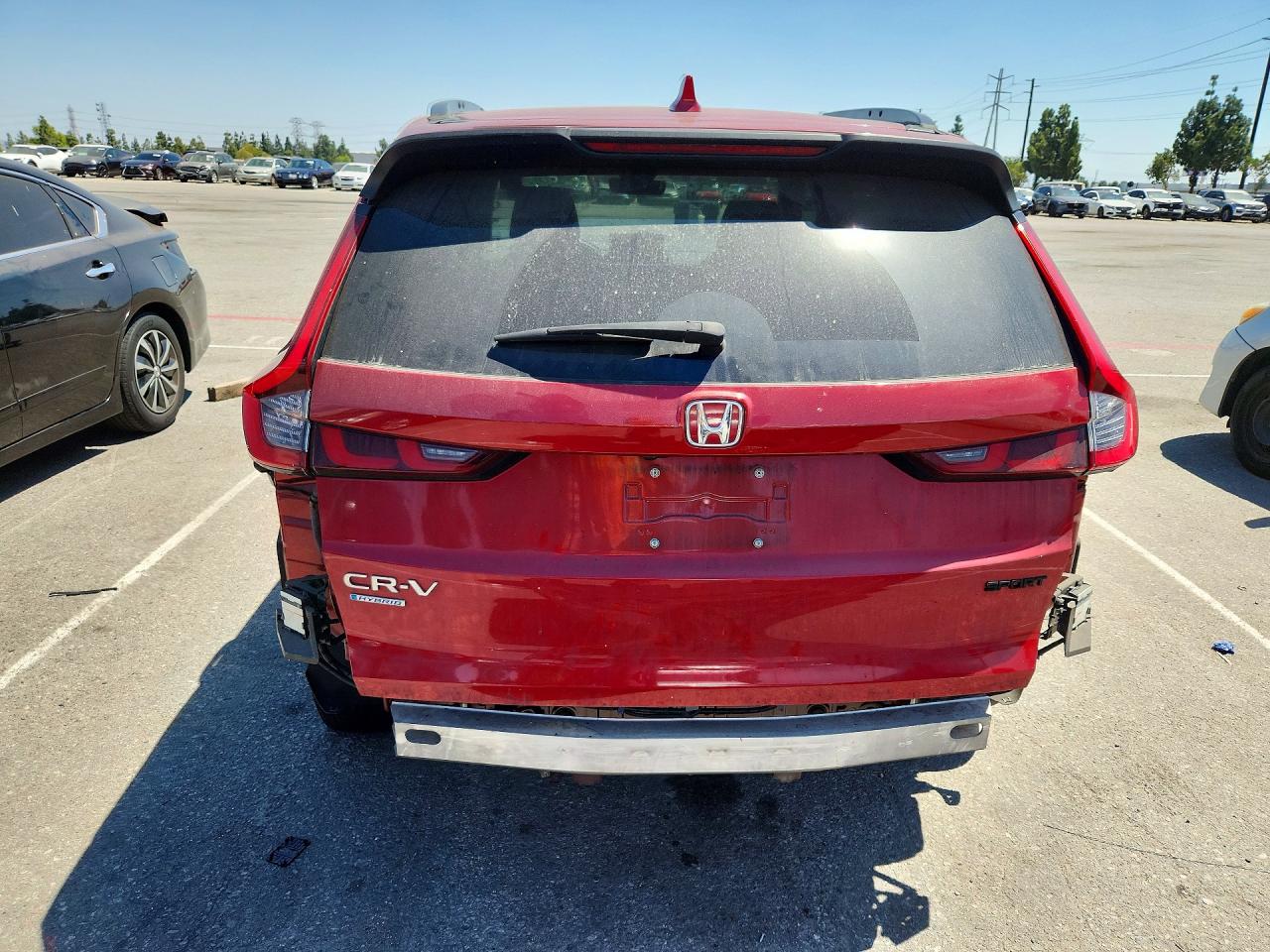 2024 Honda Cr-v Sport-l Red vin: 7FARS5H82RE026000