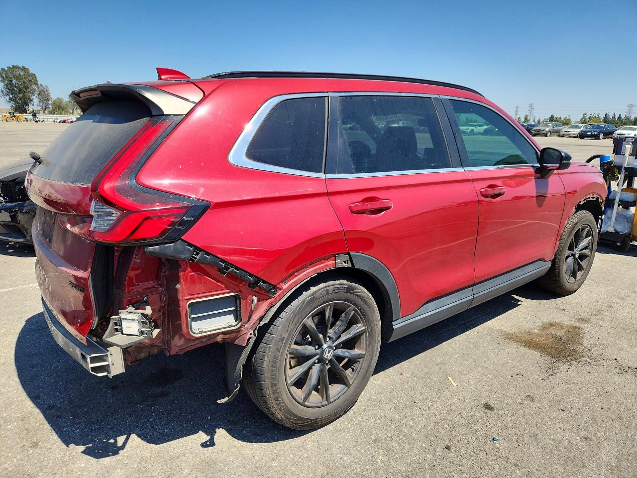 2024 Honda Cr-v Sport-l Red vin: 7FARS5H82RE026000