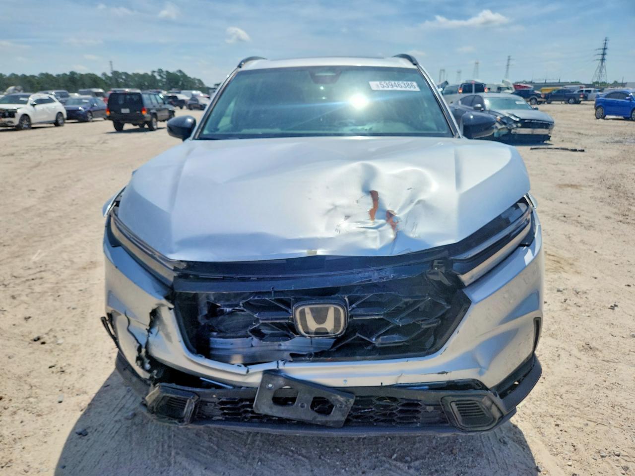 2025 Honda Cr-v Sport-l Gray vin: 7FARS5H83SE035908