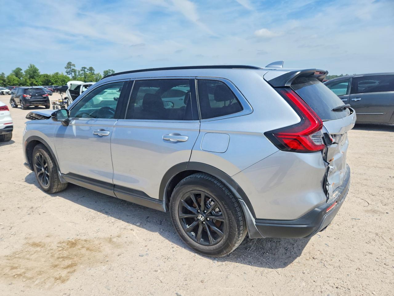 2025 Honda Cr-v Sport-l Gray vin: 7FARS5H83SE035908