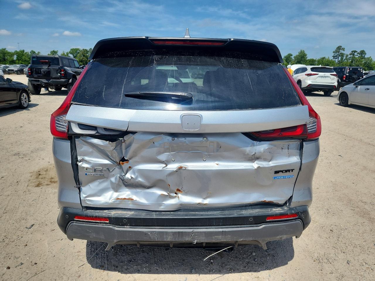 2025 Honda Cr-v Sport-l Gray vin: 7FARS5H83SE035908