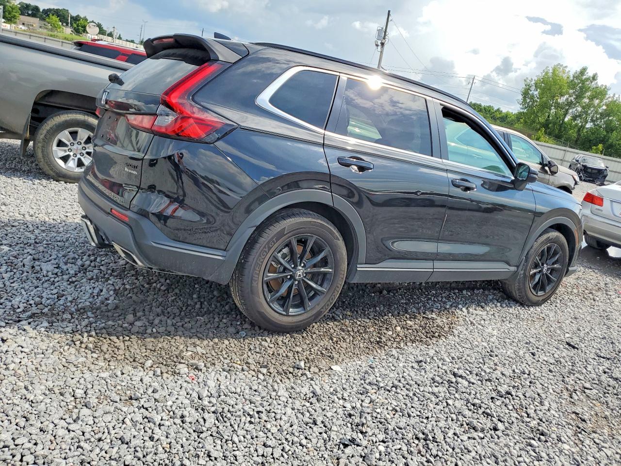 2025 Honda Cr-v Sport-l Black vin: 7FARS5H84SE014369