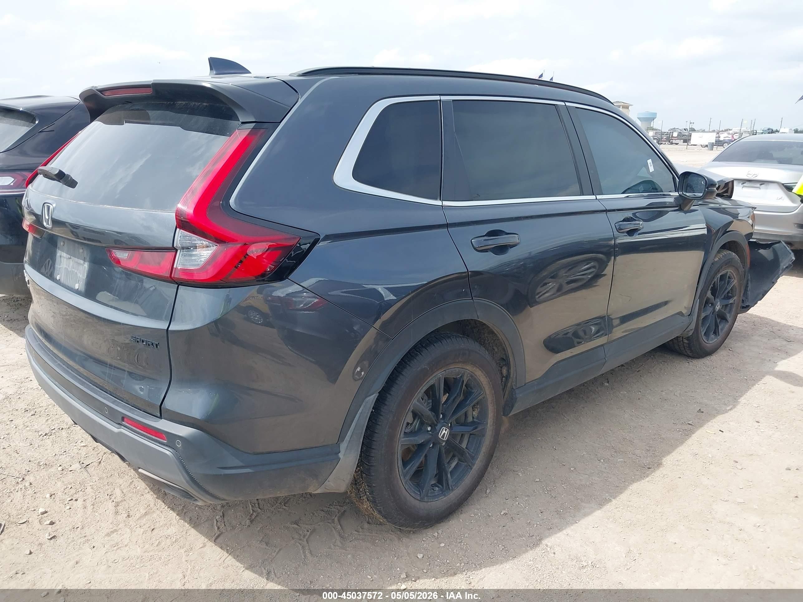2024 Honda Cr-v Hybrid Sport-l Gray vin: 7FARS5H85RE014083