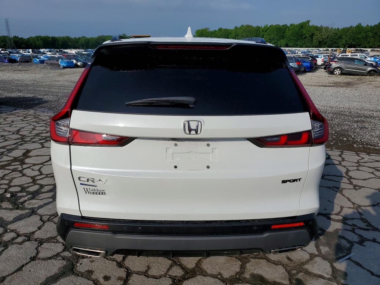 2024 Honda Cr-v Sport-l White vin: 7FARS5H86RE001519