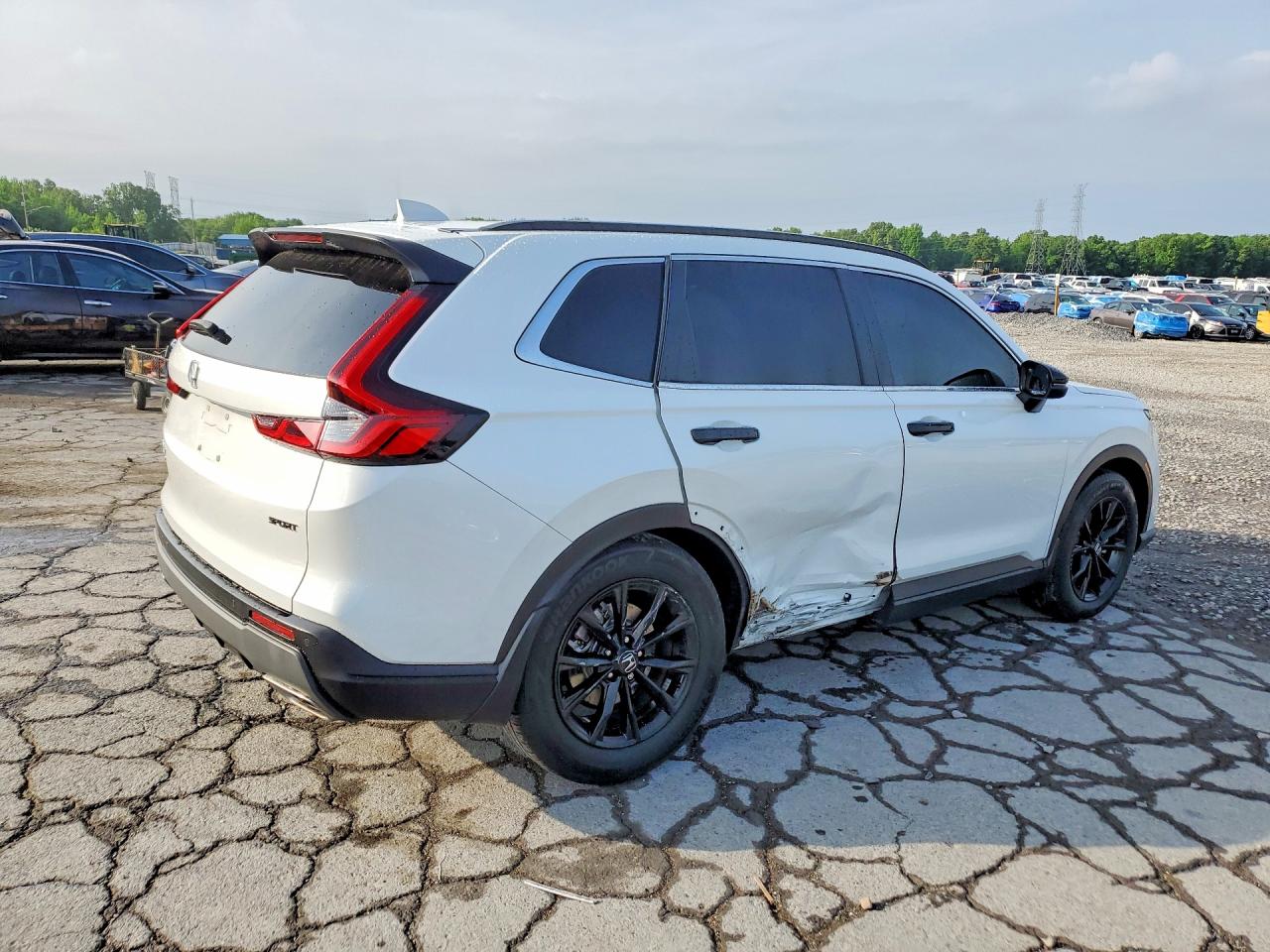 2024 Honda Cr-v Sport-l White vin: 7FARS5H86RE001519