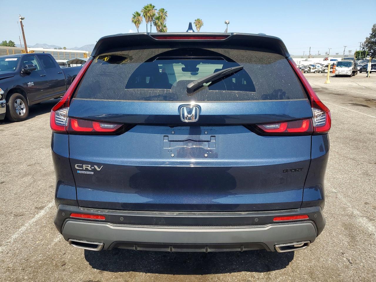 2025 Honda Cr-v Sport-l Blue vin: 7FARS5H86SE017323