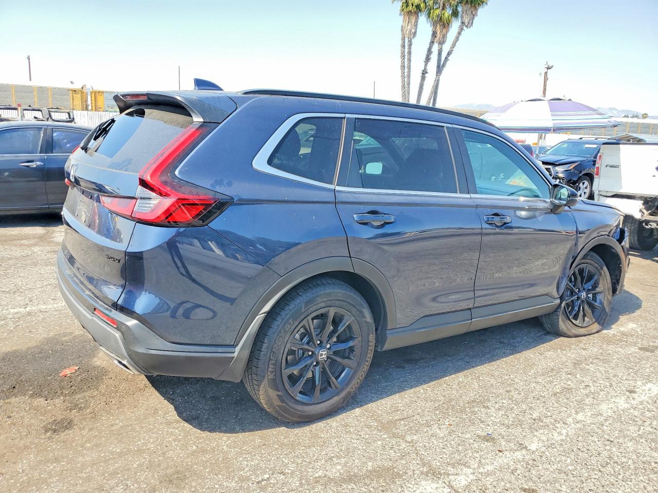 2025 Honda Cr-v Sport-l Blue vin: 7FARS5H86SE017323