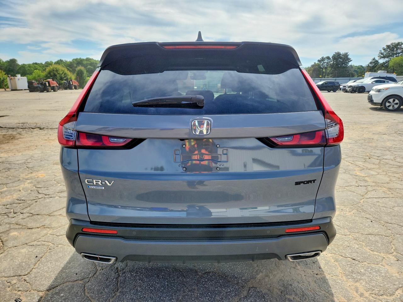 2025 Honda Cr-v Sport-l Gray vin: 7FARS5H86SE030590
