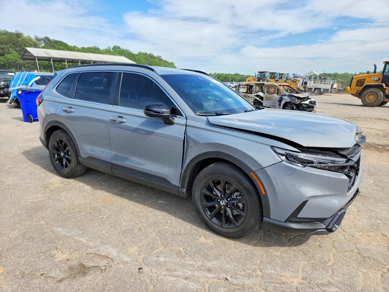 2025 Honda Cr-v Sport-l Gray vin: 7FARS5H86SE030590
