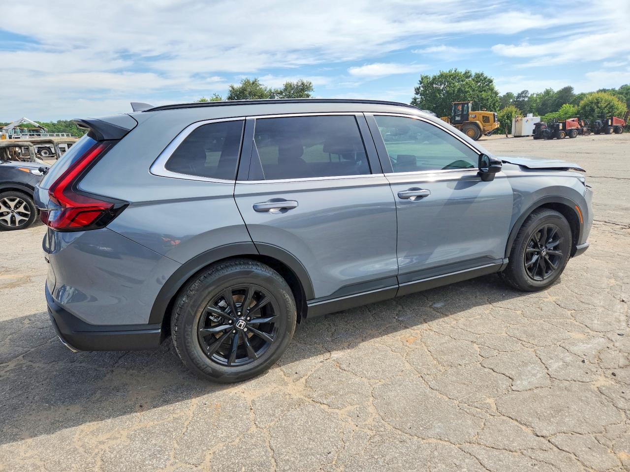 2025 Honda Cr-v Sport-l Gray vin: 7FARS5H86SE030590