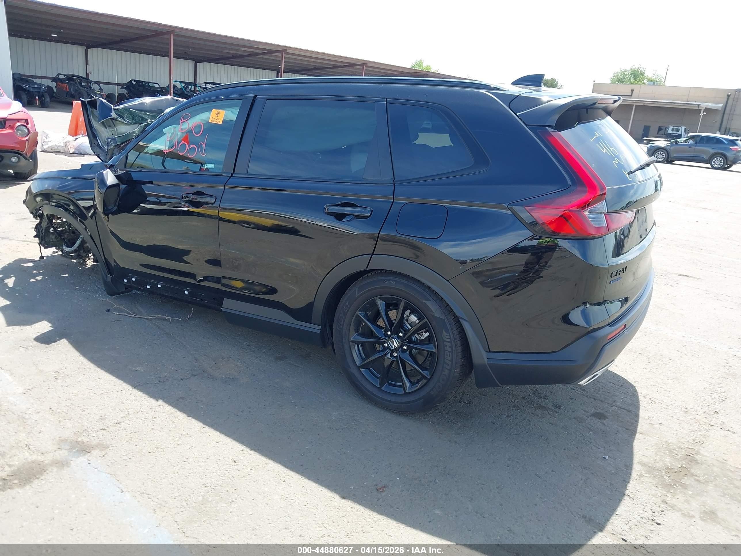 2026 Honda Cr-v Hybrid 2wd Sport-l Black vin: 7FARS5H86TE009093