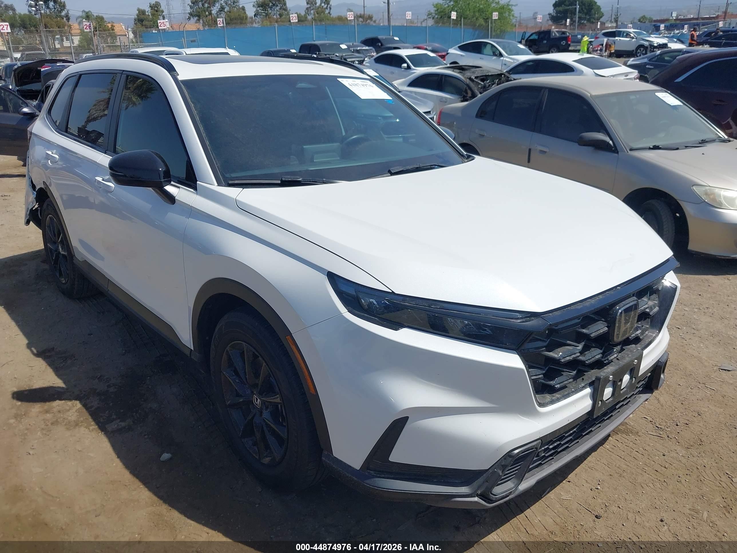 2026 Honda Cr-v Hybrid 2wd Sport-l Белый vin: 7FARS5H8XTE000011