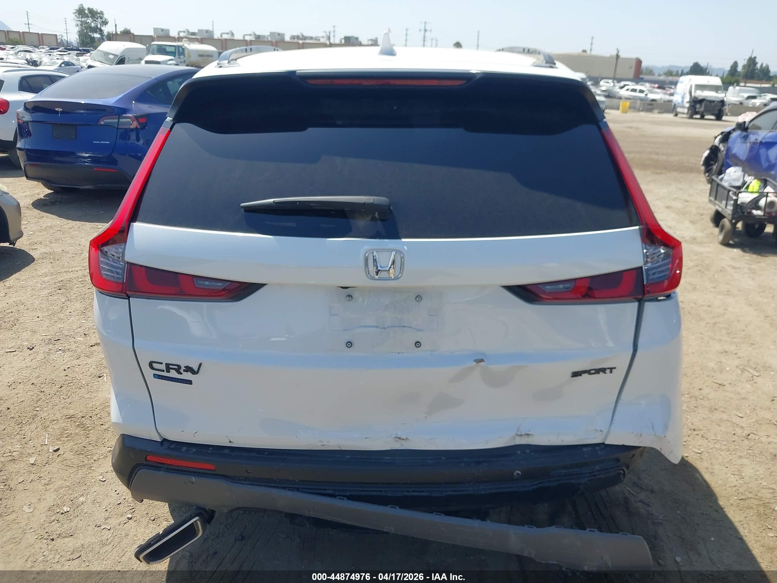 2026 Honda Cr-v Hybrid 2wd Sport-l Белый vin: 7FARS5H8XTE000011