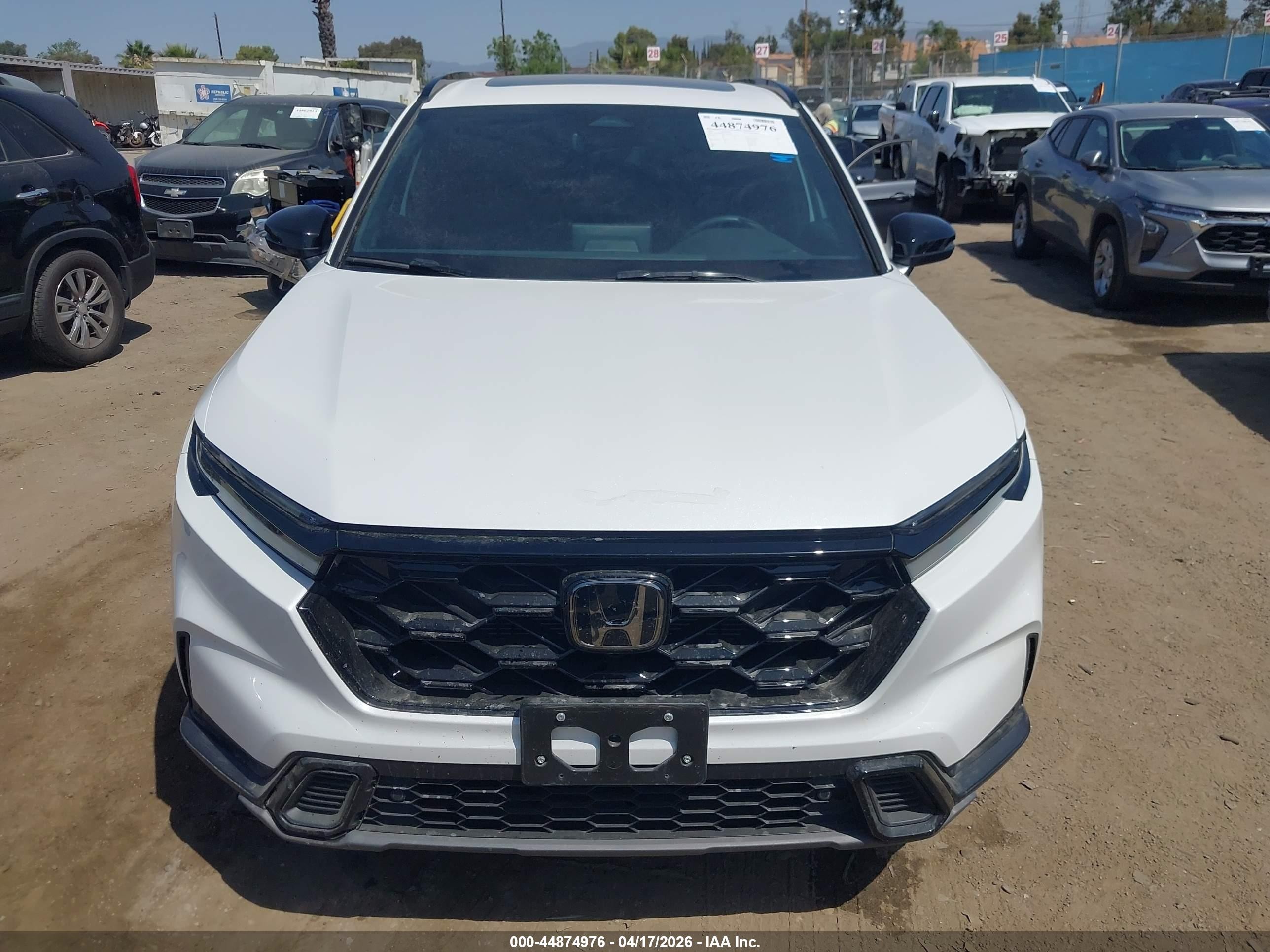 2026 Honda Cr-v Hybrid 2wd Sport-l Белый vin: 7FARS5H8XTE000011