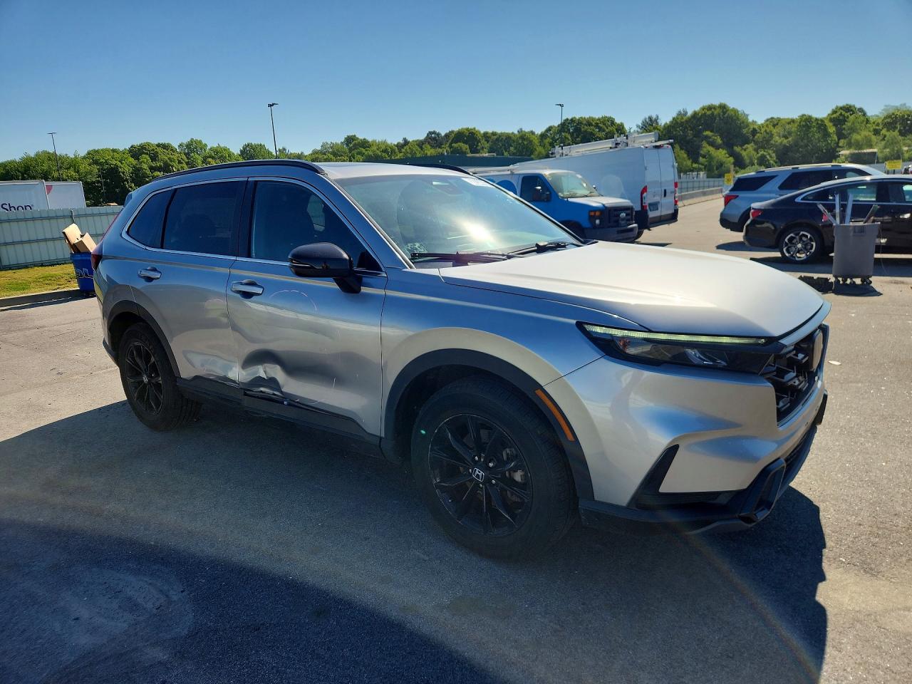 2023 Honda Cr-v Sport Silver vin: 7FARS6H51PE010699