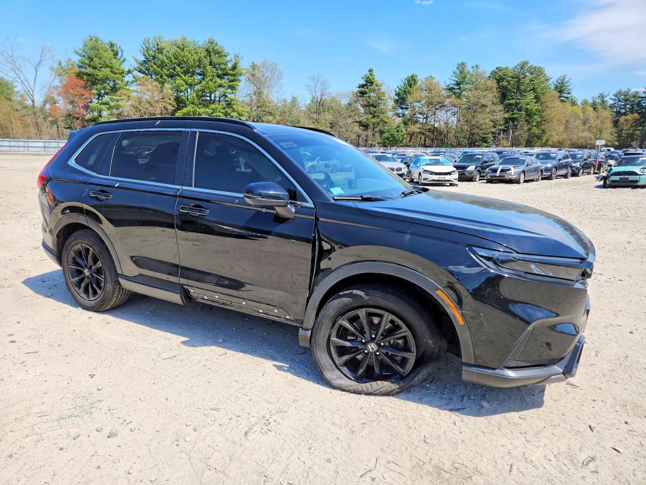 2023 Honda Cr-v Sport Black vin: 7FARS6H56PE032715