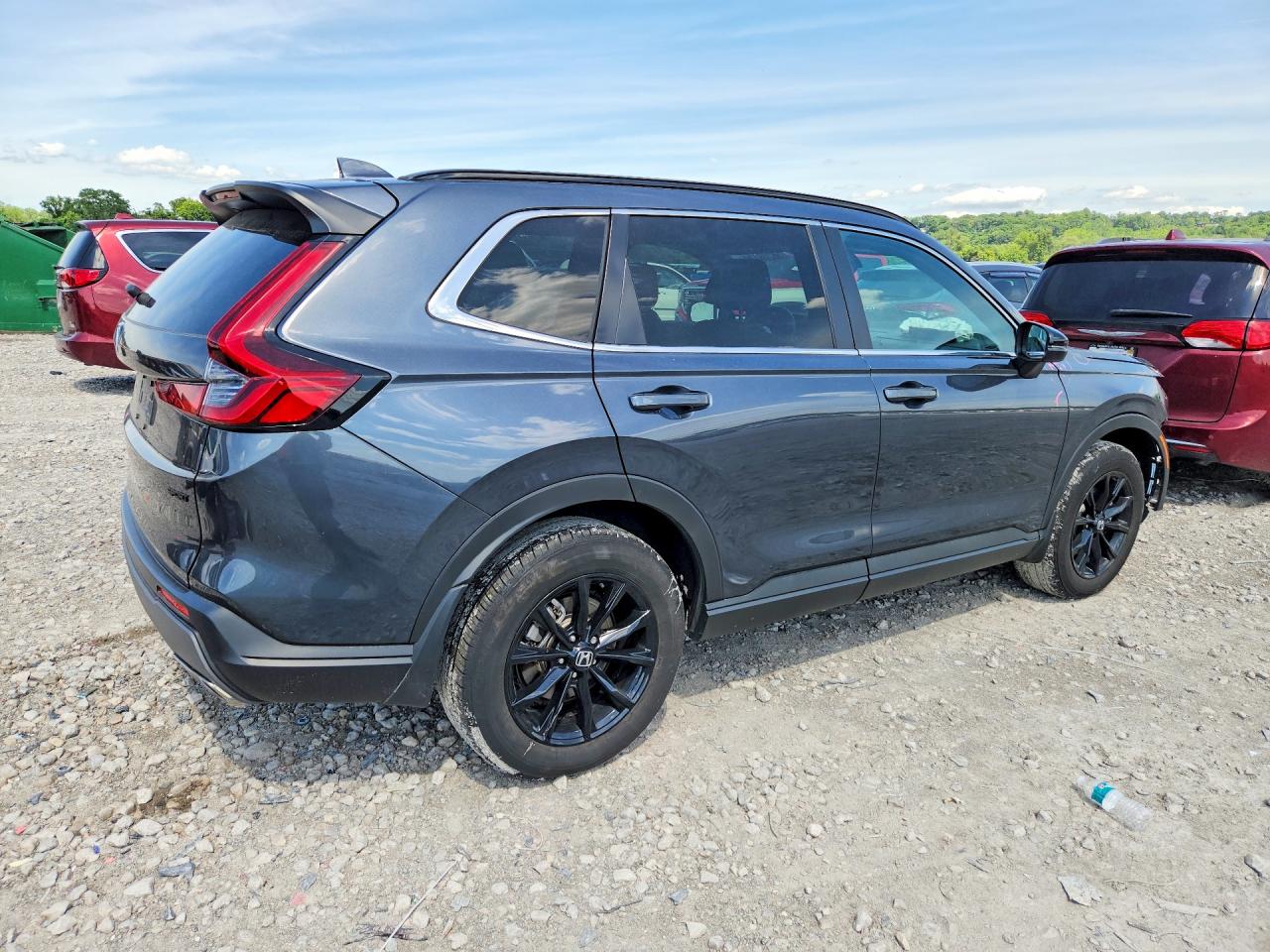 2025 Honda Cr-v Sport Серый vin: 7FARS6H56SE057557