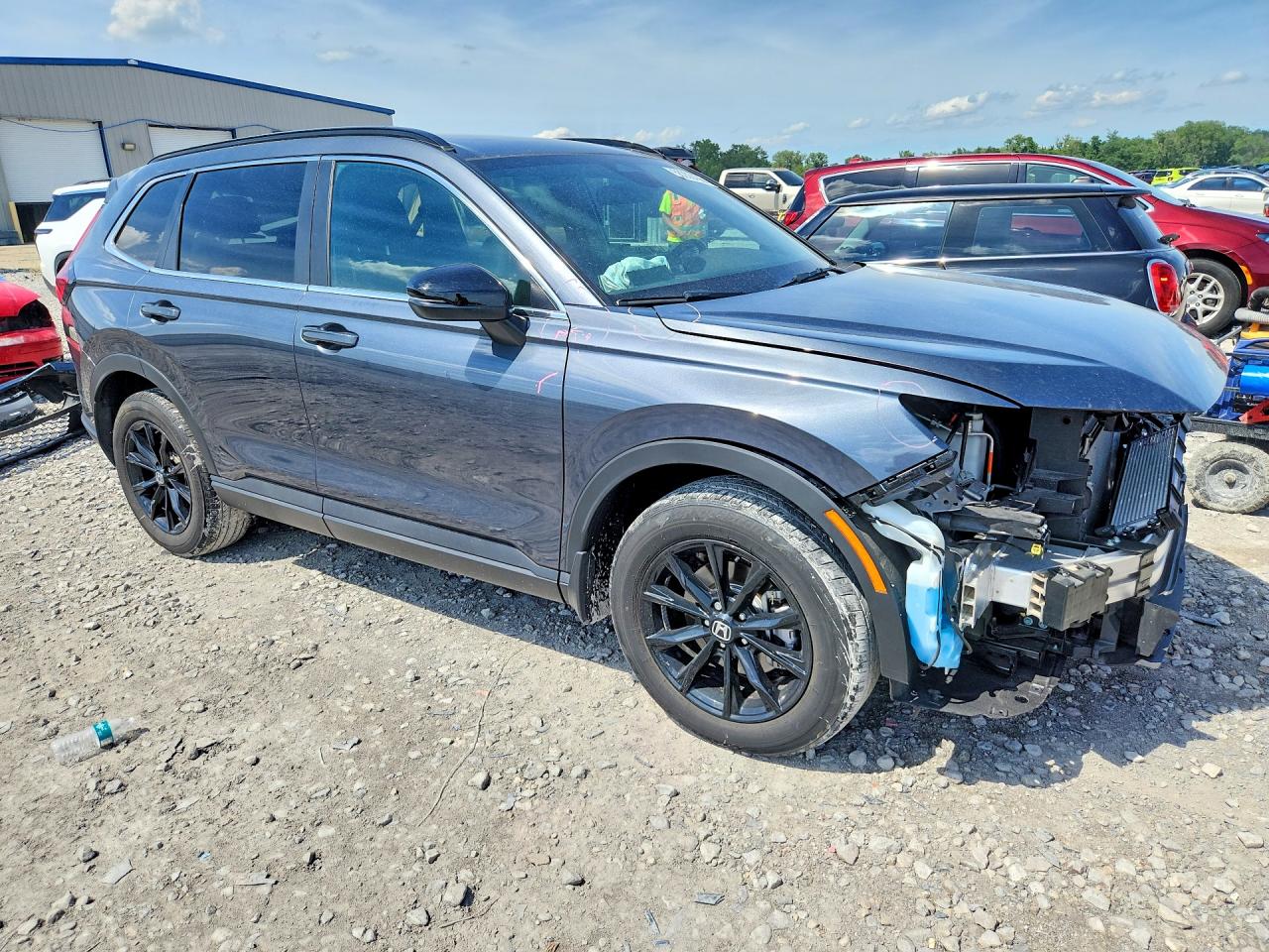 2025 Honda Cr-v Sport Серый vin: 7FARS6H56SE057557