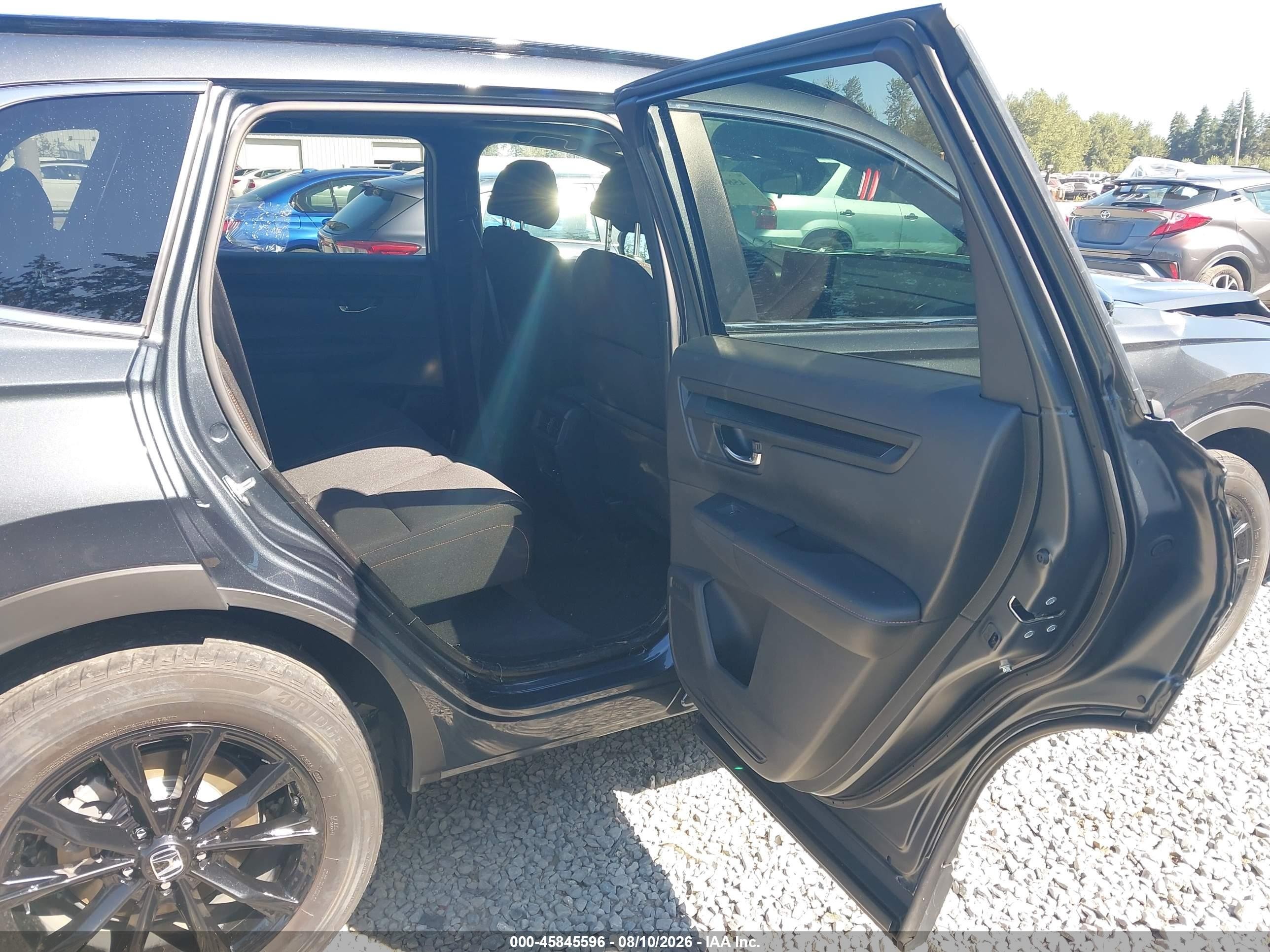 2025 Honda Cr-v Hybrid Sport Gray vin: 7FARS6H57SE068521