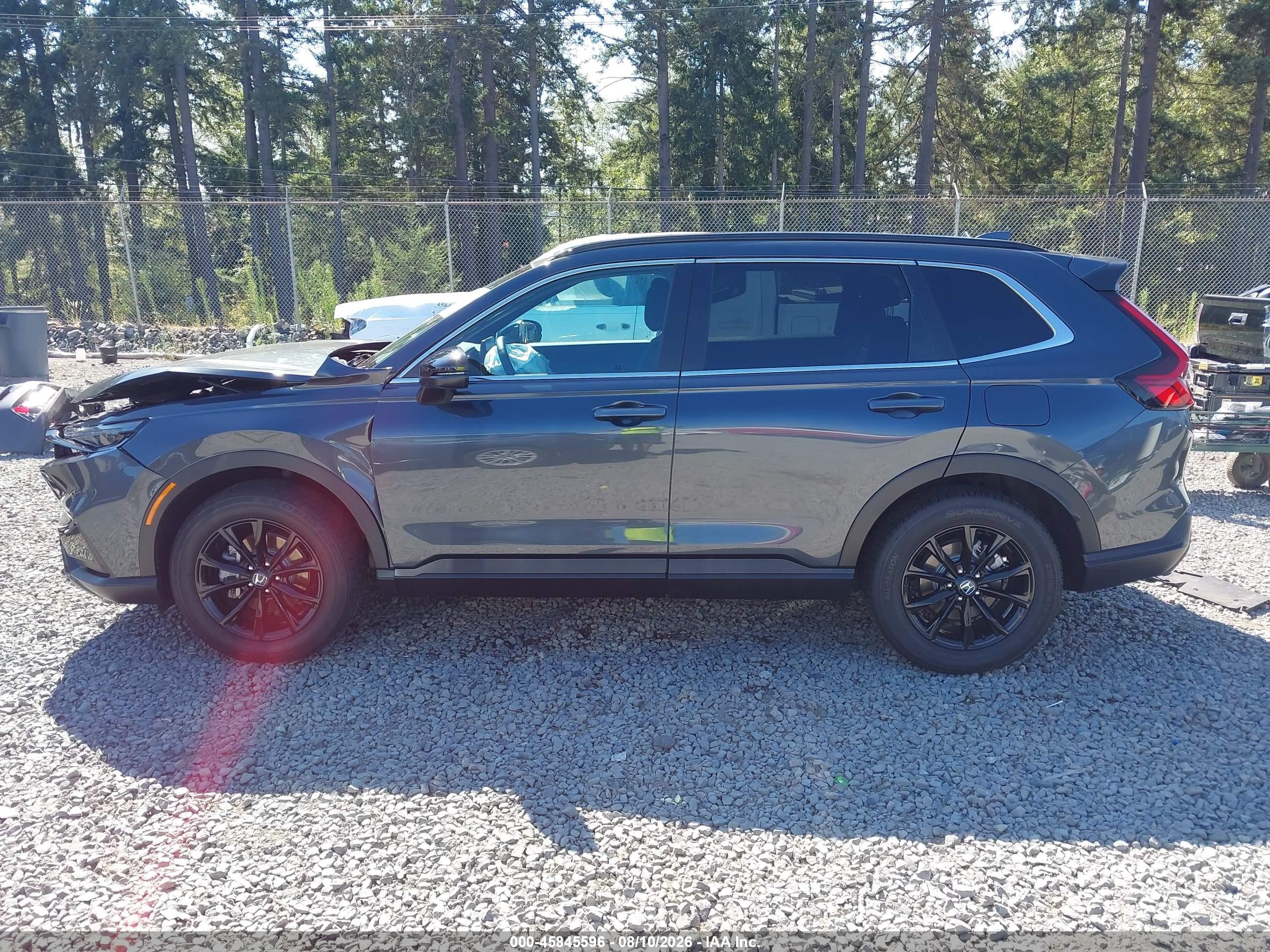 2025 Honda Cr-v Hybrid Sport Gray vin: 7FARS6H57SE068521