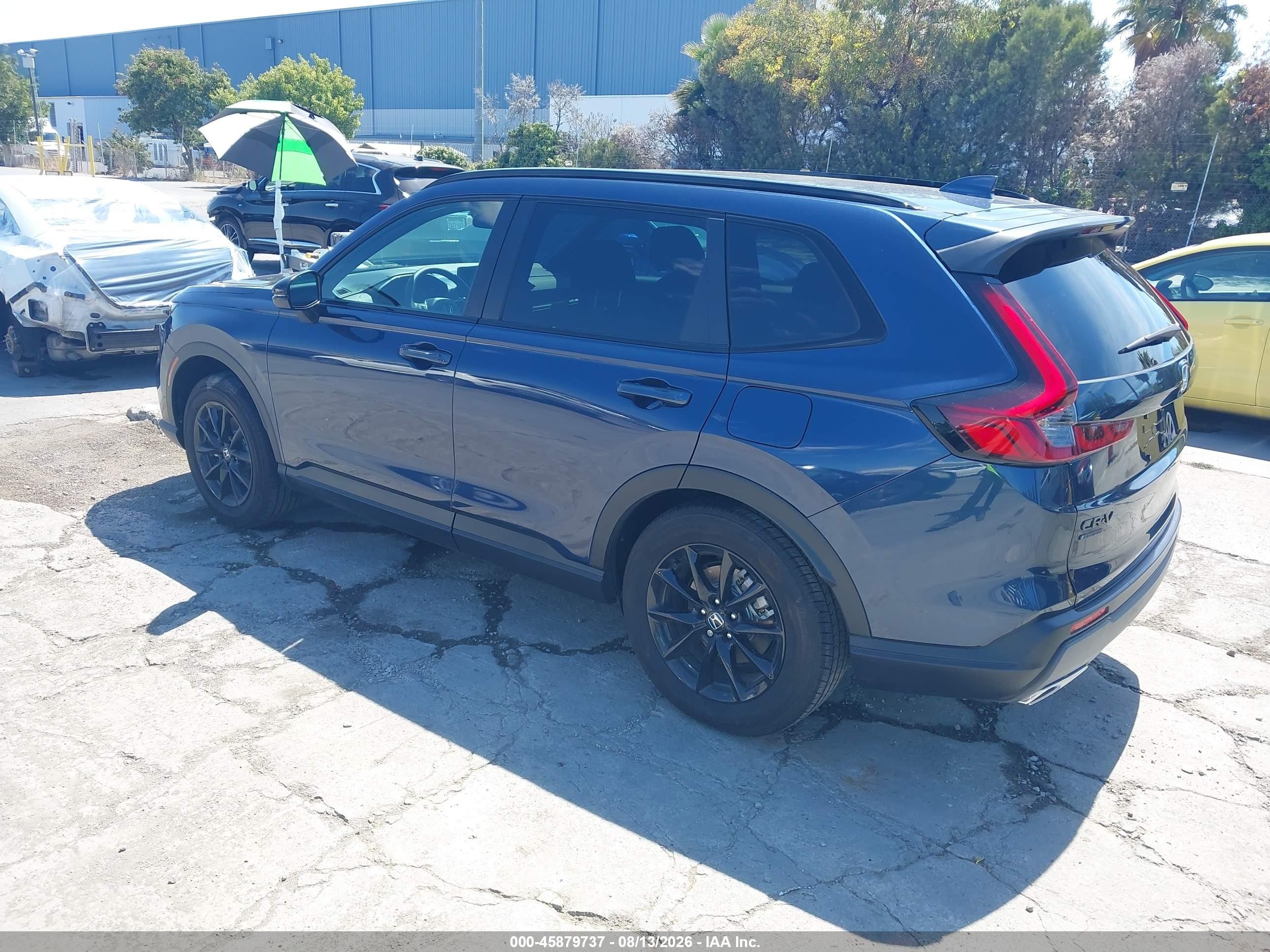 2026 Honda Cr-v Hybrid Awd Sport Синий vin: 7FARS6H57TE094828