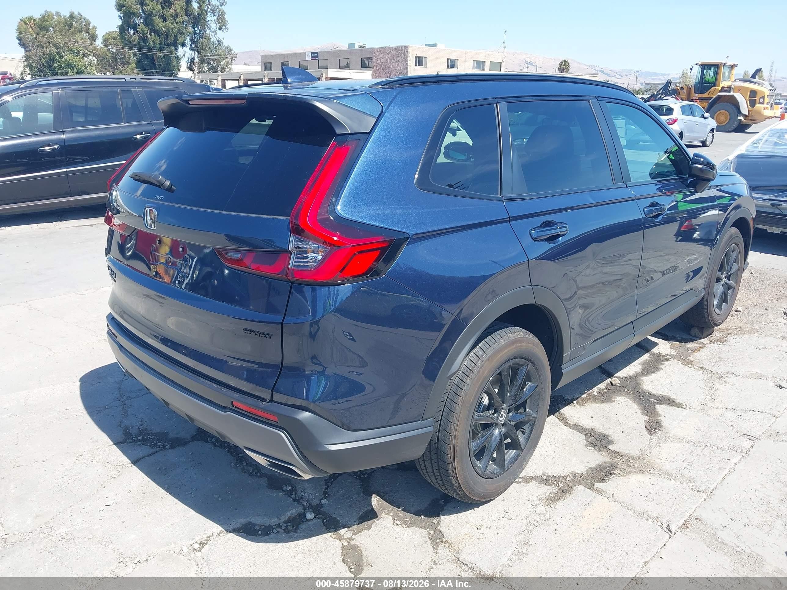 2026 Honda Cr-v Hybrid Awd Sport Синий vin: 7FARS6H57TE094828