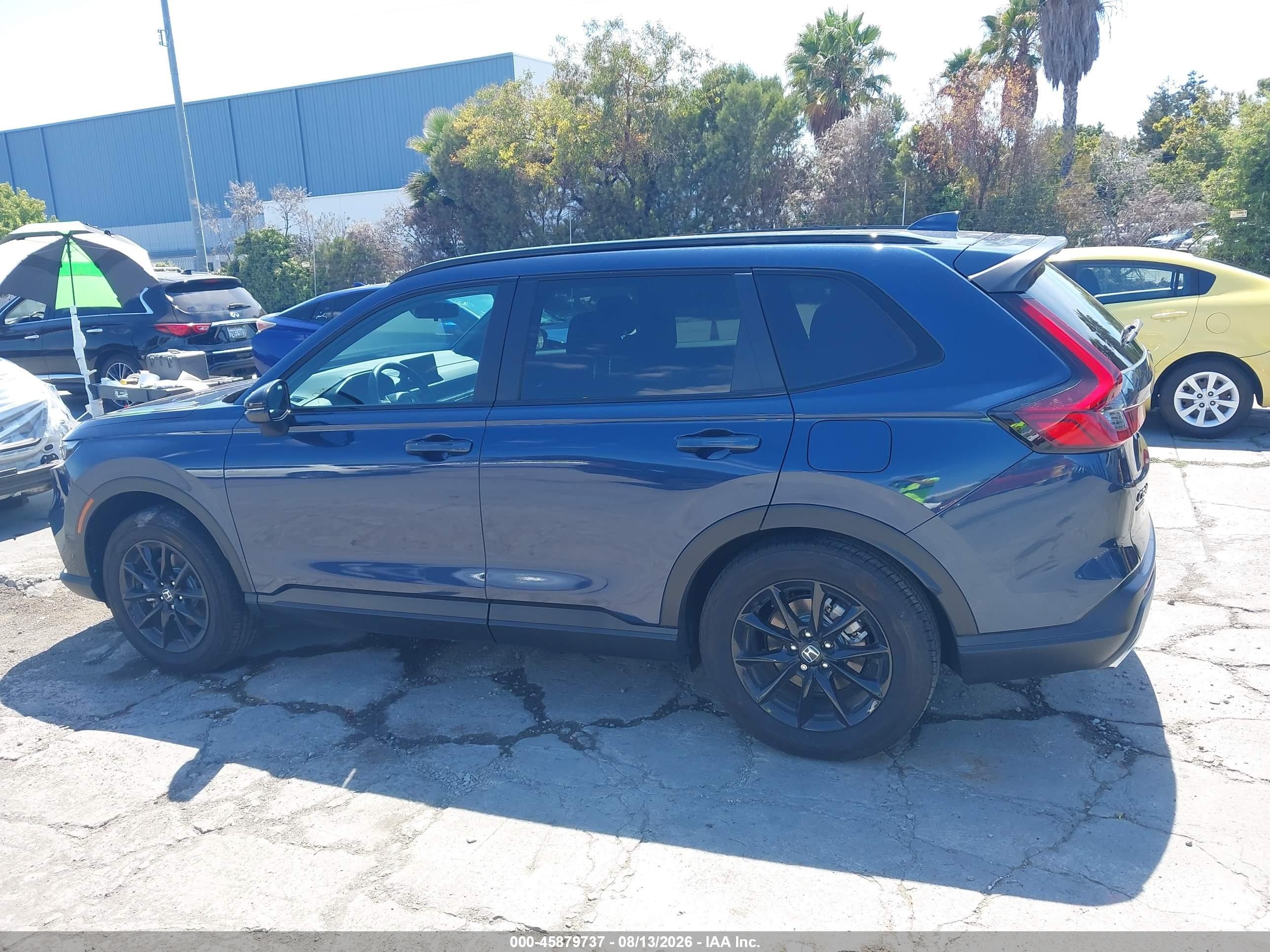 2026 Honda Cr-v Hybrid Awd Sport Синий vin: 7FARS6H57TE094828